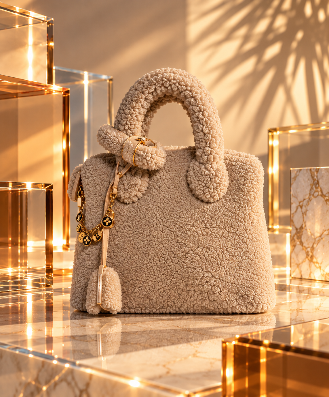 Louis Vuitton OnTheGo GM Monogram Teddy, Limited Edition 2019