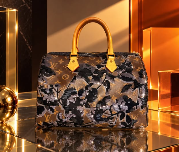 Louis Vuitton Speedy 30 Fleur de Jais – Limited Edition 2010