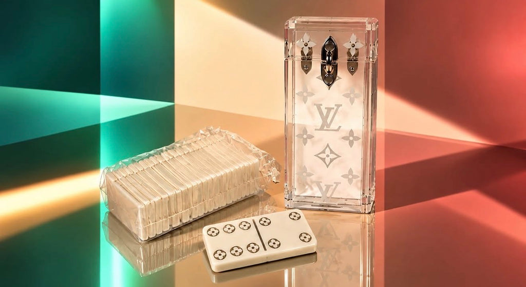 Louis Vuitton Monogram Domino Game editorial image
