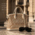 Louis Vuitton Monogram Transparence Lockit M40699 editorial image